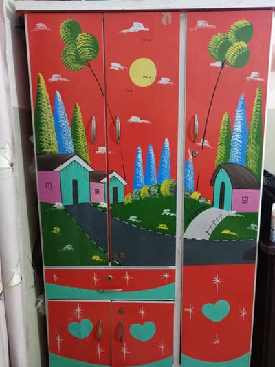 3 Door Kids Wardrobe