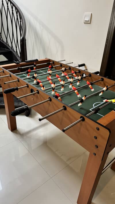 Imported foosball table