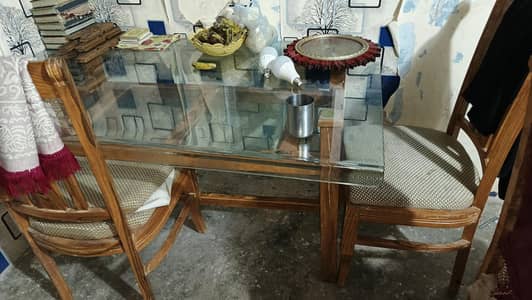 Dinning table Tempered Glass