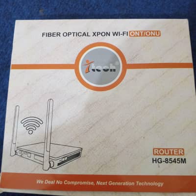 Brand New iTech Fiber Optical XPON WiFi Router HG-8545M