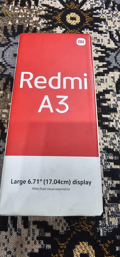 Redmi A3 4/128 Black Urgent Sale