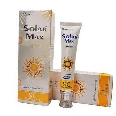 Solar Max Sunscreen, Sunblock medicated