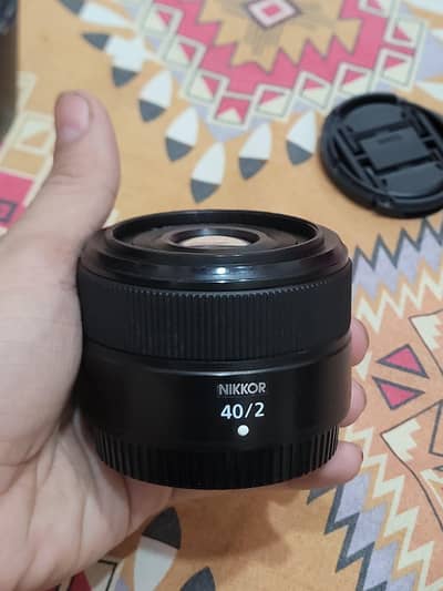nikkor 40mm f2 z muont lens condition 10.09