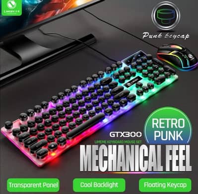 Gaming RGB Keyboard and Mouse.