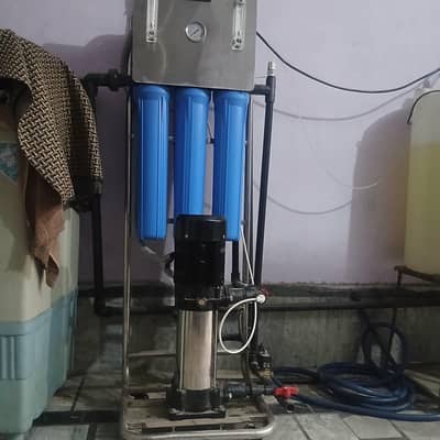 all ok hae bohat piara  500  liter minral water plant