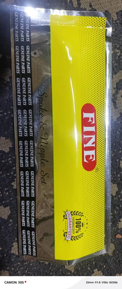 Motar cycle wheel spoke