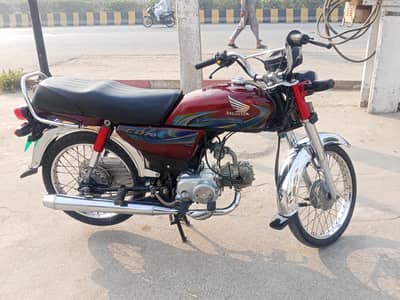 Honda 70 2024 model Faisalabad 03356894007