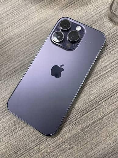 iPhone 14 pro 256gb purple colour like new condition