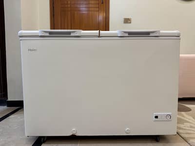 Haier 385L Double Door Deep Freezer | Excellent Cooling | Large Size