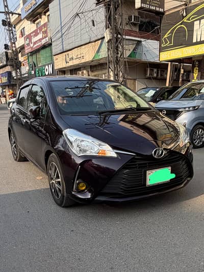 Toyota Vitz 2018 Model 2021 Import 5 Grade Auction sheet