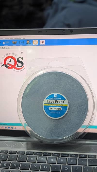 Walkers LACE Front Hair System Tape Roll BLUE 3 Yards - Double sided