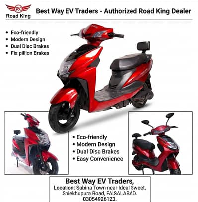 Road King R-99 Pro | Electric Scooter | 1200W Motor | Electric Bike