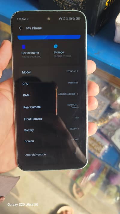 tecno spark 30c mobile for sale mobile bilkul good condition