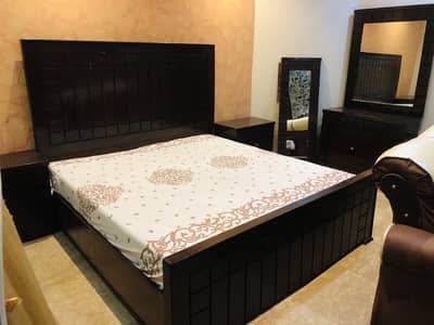 Decent bed set used without matress