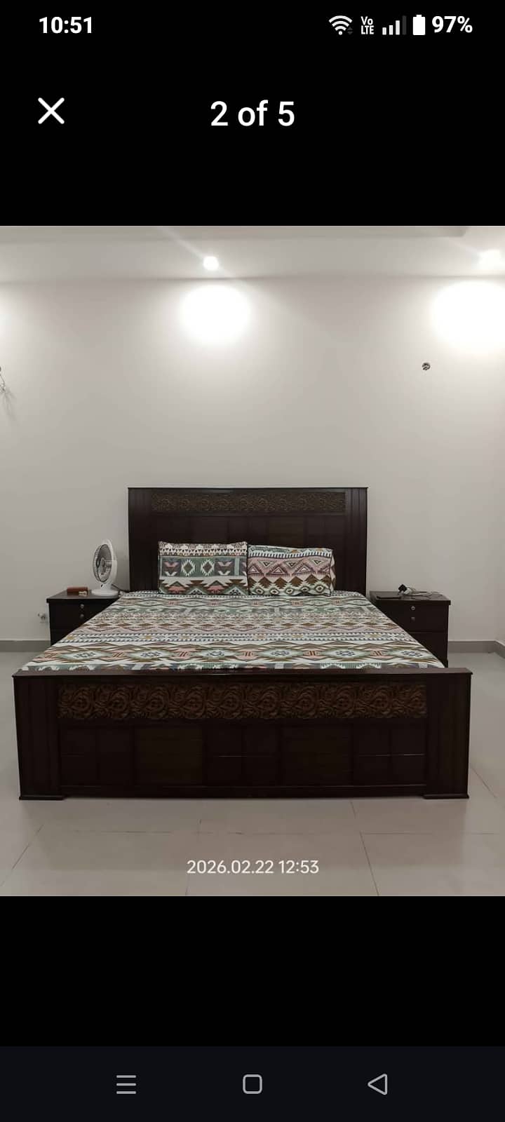 Perfect condition bed set 0