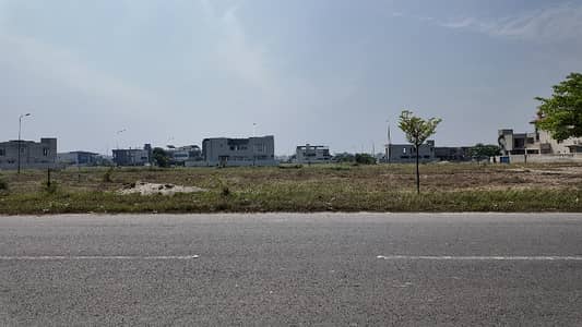 Facing Park 20 Marla Residential Plot In DHA Phase 8 - Block W