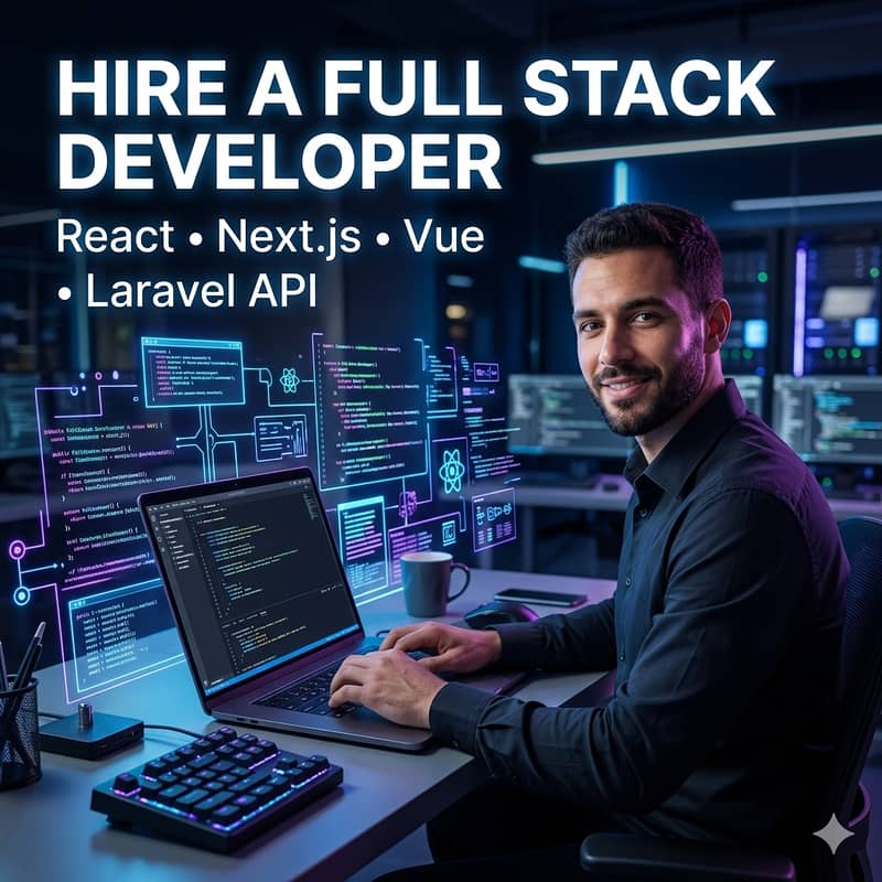Professional Website & Web App Developer | React, Next. js & Laravel 0
