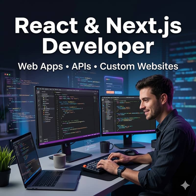 Professional Website & Web App Developer | React, Next. js & Laravel 2