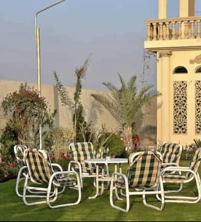 Garden Lawn Outdoor Patio Furniture, Water proof chairs, Imported tabl