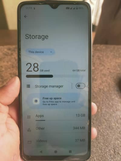 Redmi A3 4/64 one hand used no open condition 10/10 bilkul saf ha