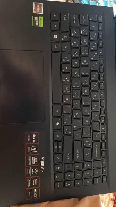 Acer Nitro V15 Gaming laptop Ryzen 57535HS  16GB RAM 4GB GPU