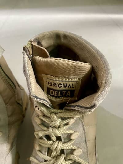 Original Delta Boots Size 42 Used