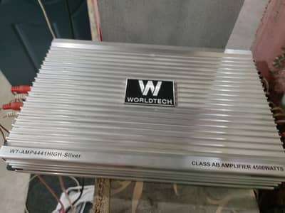 4500 watt amplifier 4 channel worldtech