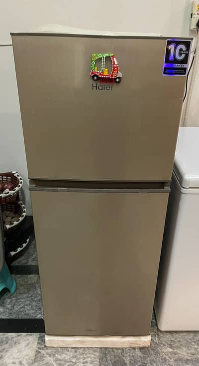 Haier HRF-186 EBD Refrigerator (Gold) – 2 Days Used – Full Warranty