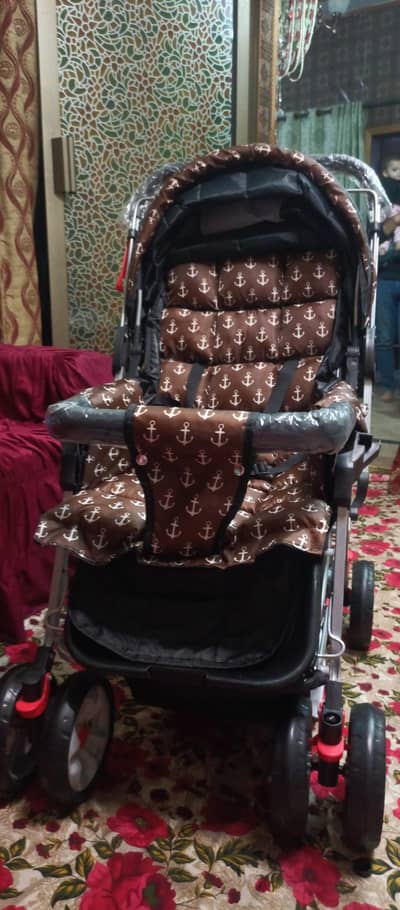 branded pram