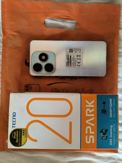Tecno Spark 20 -  8+8 Ram / 256 Rom, with box - 10/10 condition
