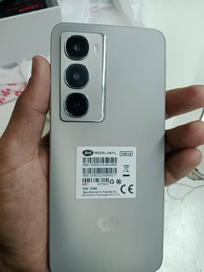 10by10 Model itel city100 New box open colore Gray duel Sim betry 5200