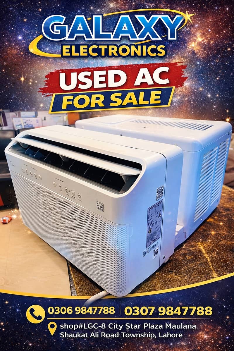 Midea 1 ton AC/ mini AC/ imported AC/ Japan AC / window inverter AC ...