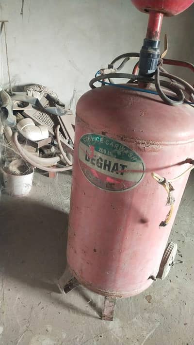 Air comprasure tank and auto matic Irani powder Air comprasure tank