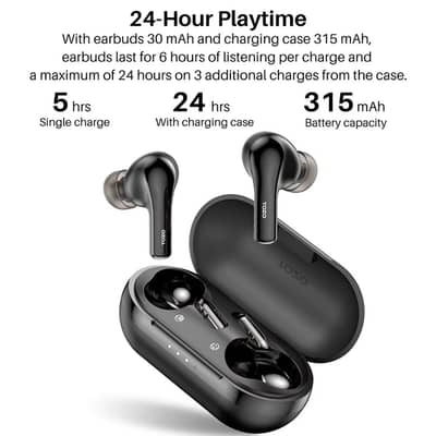 TOZO A2 Bluetooth 5.3 Earphones,Wireless Earbuds ,In-ear Headphones,Bu