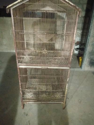 مضبوط لوہے کا پرندوں کا پنجرہ برائے فروخت