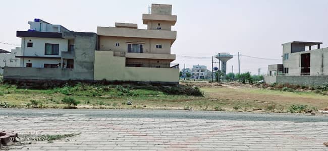 1 Kanal Corner Facing-Park-Residential Plot For Sale In D Block, LDA Avenue 1 Lahore Near EME DHA