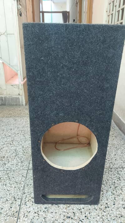 12 inch Labyrinth vent bass reflex subwoofer box