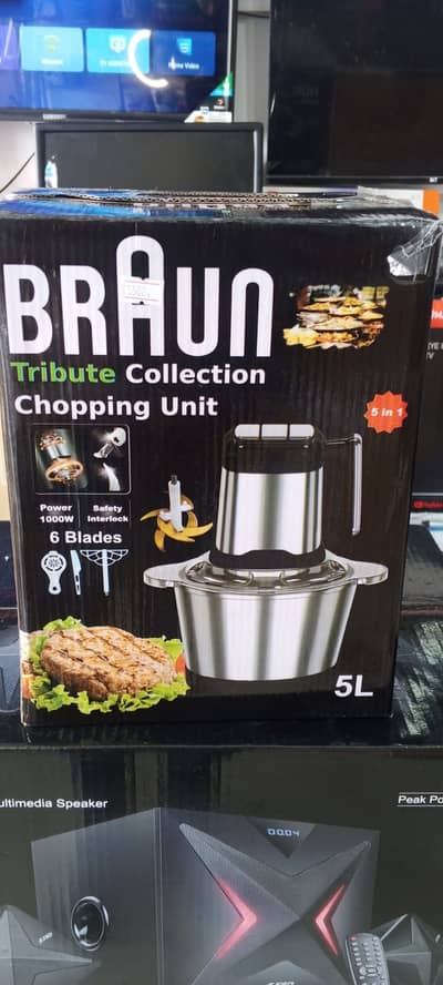 braun chooper best model 5L capacity ramadan ONLY offer O32O6465IO4