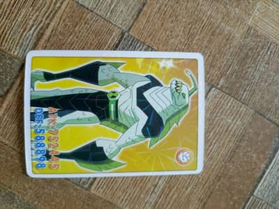 8 Ben 10 Cards and 20 Naruto Cards and 10 Dragon Ballz Cards