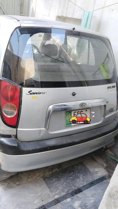 santro 2004 chil l AC