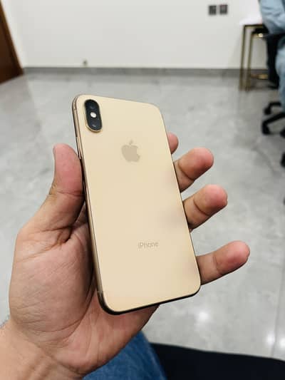 I phone xs pta approved 256 single sim Pta But dual sim working