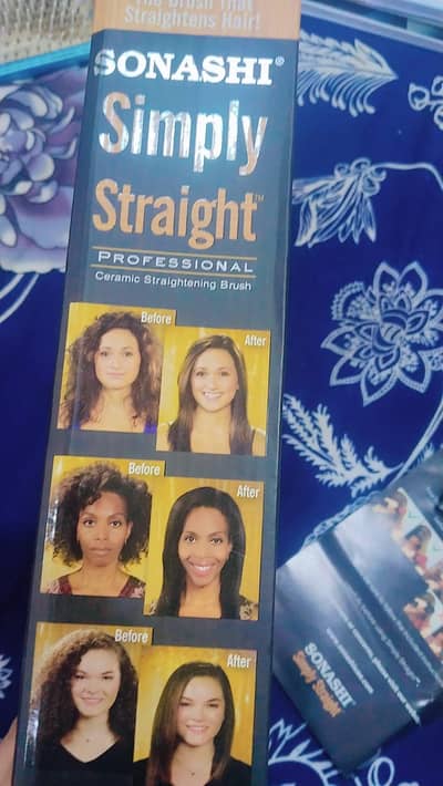 Sonashi Comb Hair Straightener  Used, Good Condition