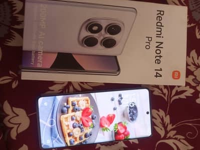 Redmi note 14 pro 12GB Ram 512Gb ROM he 200MP camera ke sath 1 week