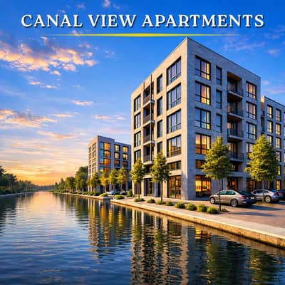 apartments facing canal road,2. years installments,rental 70000