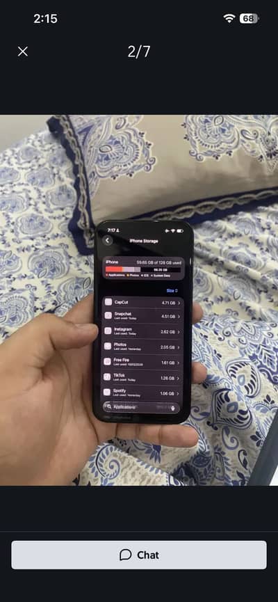 iPhone 16e 128Gb jv 100 health 10/10