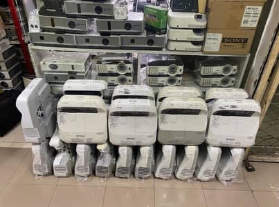 Interactive touch boards with projectors with complete installation