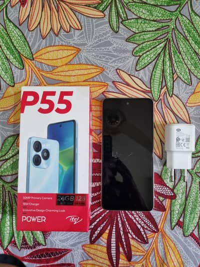 Itel P55 128gb 8gb Offcial PTA (Read Ad)
