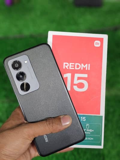 Redmi 15 8GB/128GB Pta Approved Complete box