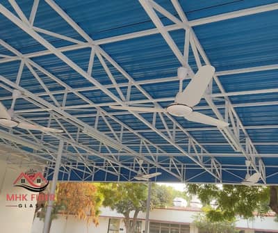 UPVC SHEET ,Container Design nali wali sheet best Fiber Sheet