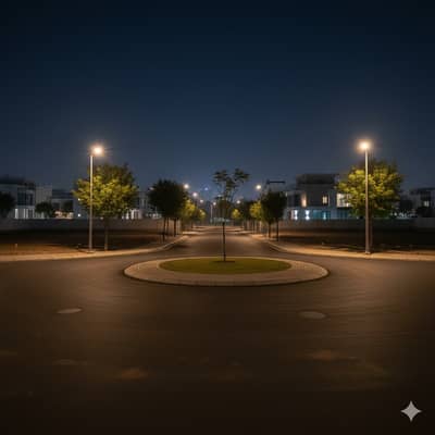 500 YARDS RESIDENTIAL PLOT 32ND STREET DHA PHASE VI Perfect For Home Construction Or Investment